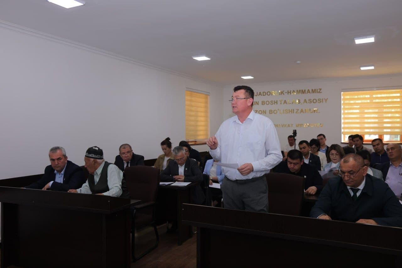 Nurafshon shahar Kengashining navbatdagi sessiyasi: mas'ullar hisobotlari va istiqbolli rejalar