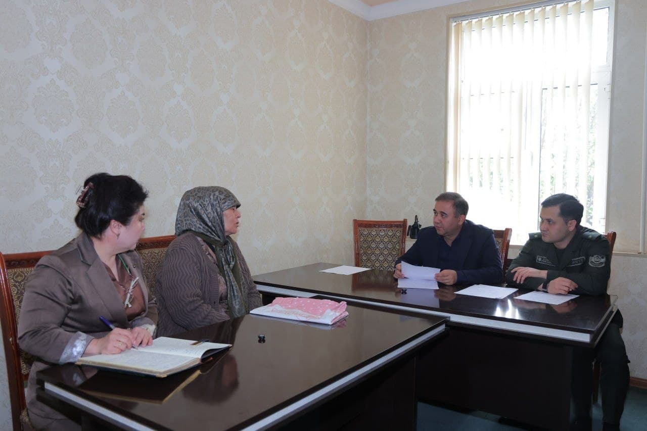 Nurafshon shahrida navbatdagi fuqarolar qabuli bo'lib o'tdi