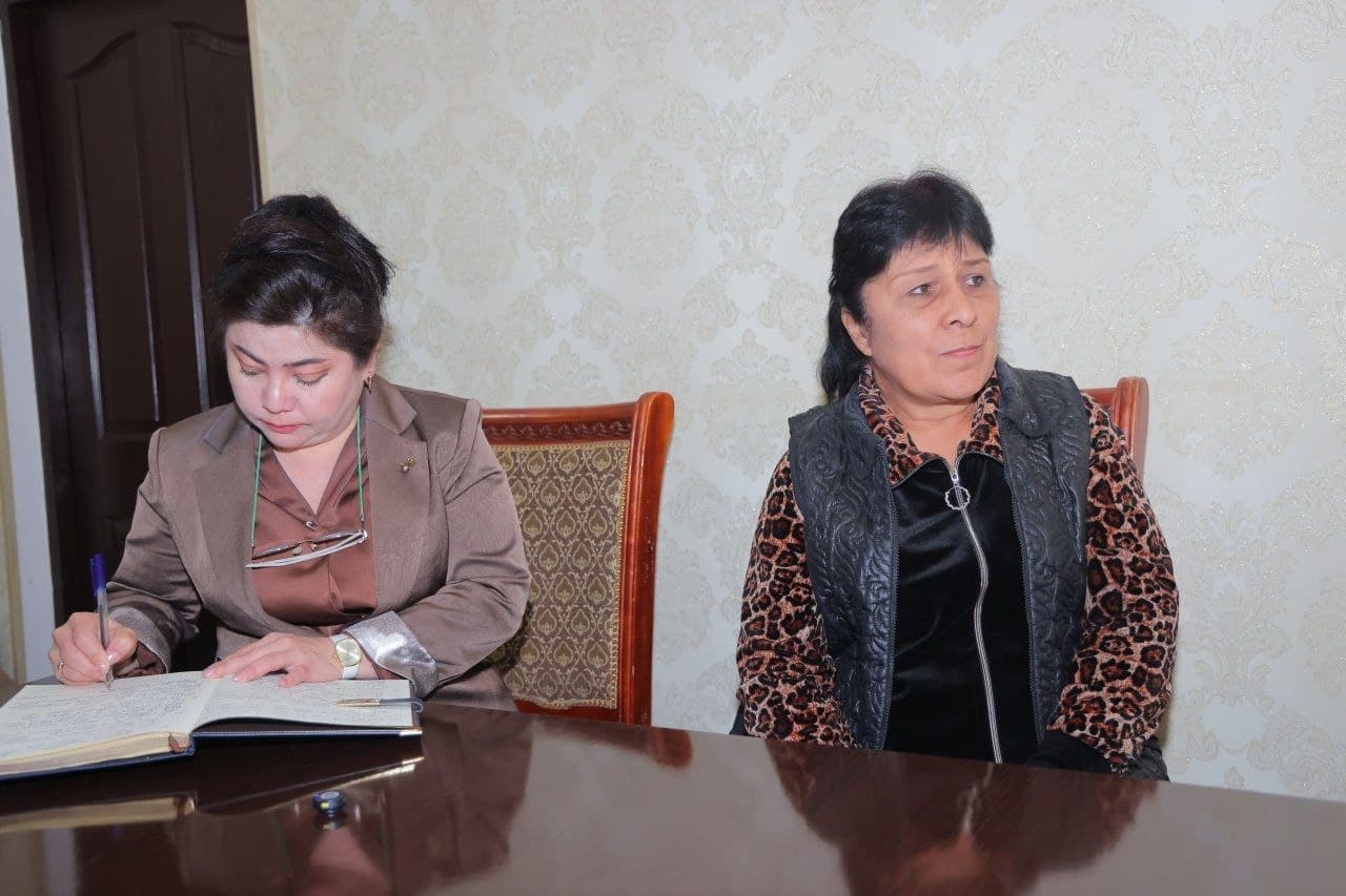 Nurafshon shahrida navbatdagi fuqarolar qabuli bo'lib o'tdi