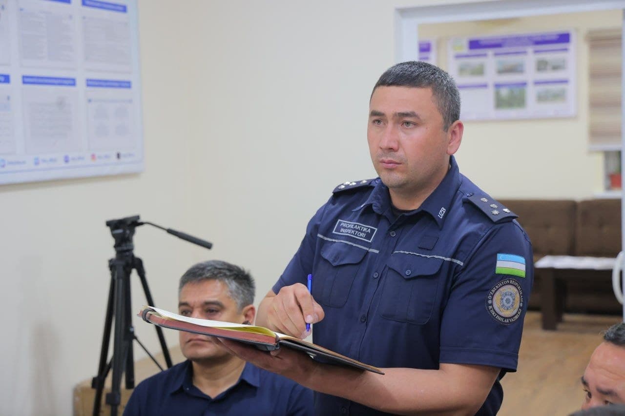 Nurafshon shahar hokimi Ilxom Klichxanov “Yangiobod” MFYda bo‘ldi