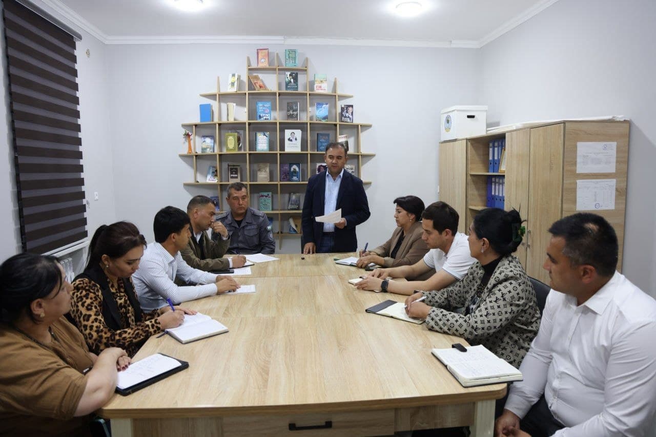 Nurafshon shahar hokimi Ilxom Klichxanov “Yangiobod” MFYda bo‘ldi