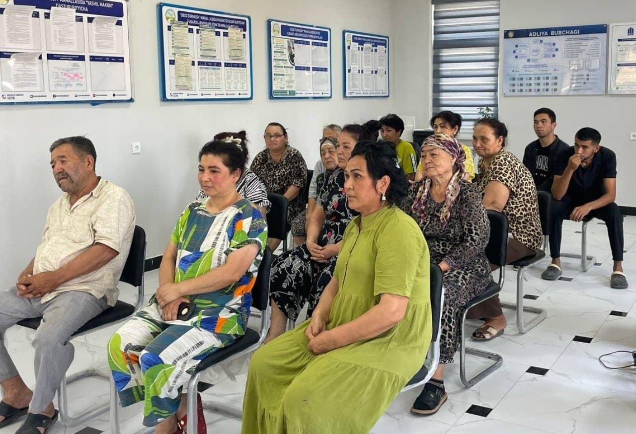 Aholi murojaatlari tinglanib, muammolar bartaraf etilmoqda