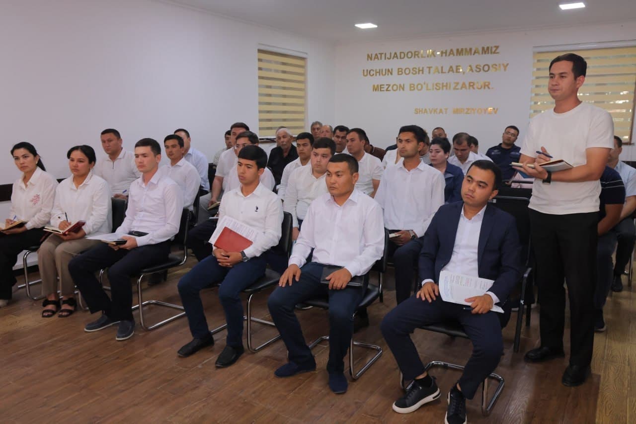 Qobil Xamdamovning ilk rasmiy muloqoti yoshlar bilan bo‘lib o‘tdi