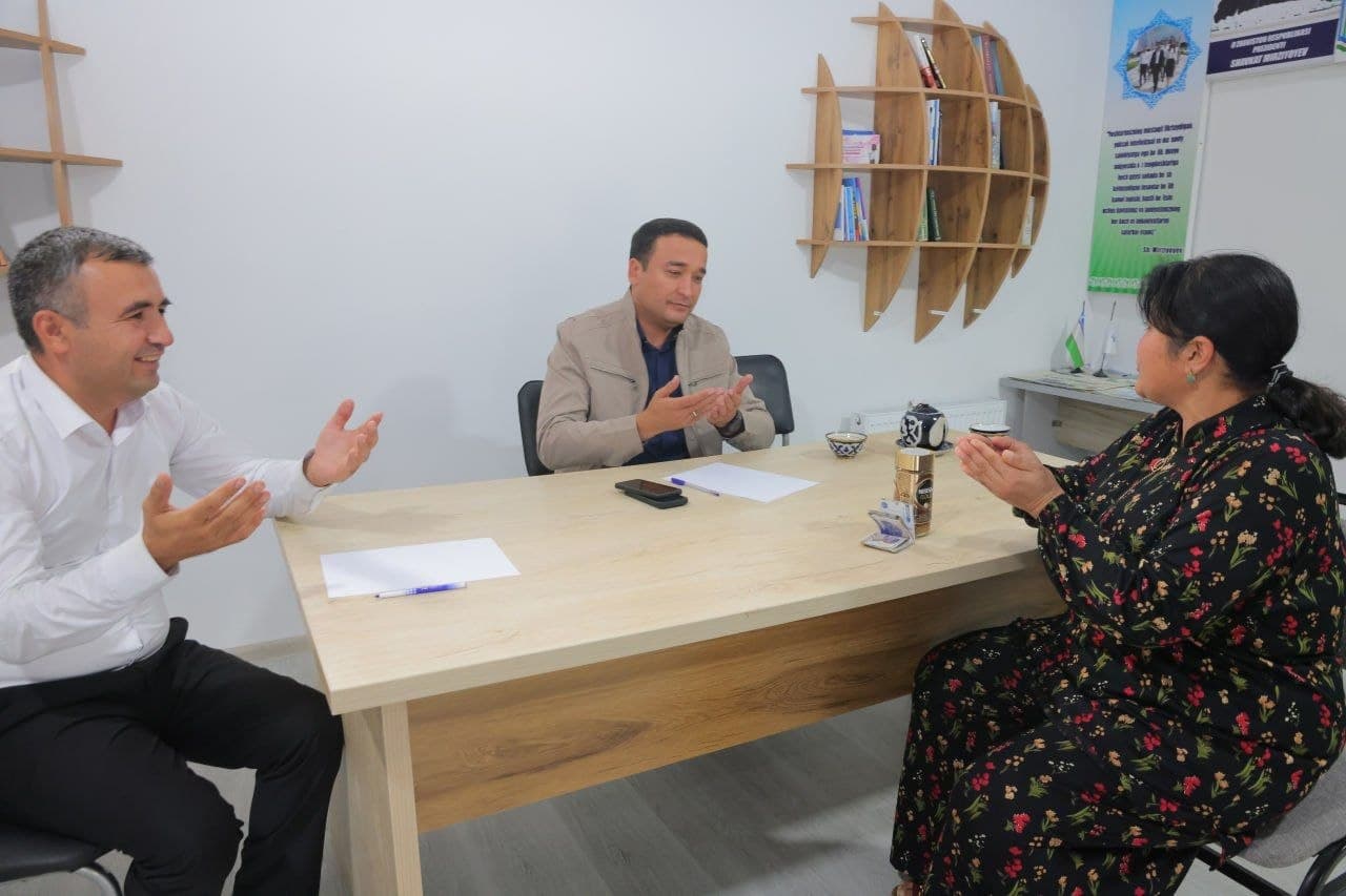 To‘ytepa mahallasida sayyor qabul: murojaatlar nazoratga olindi