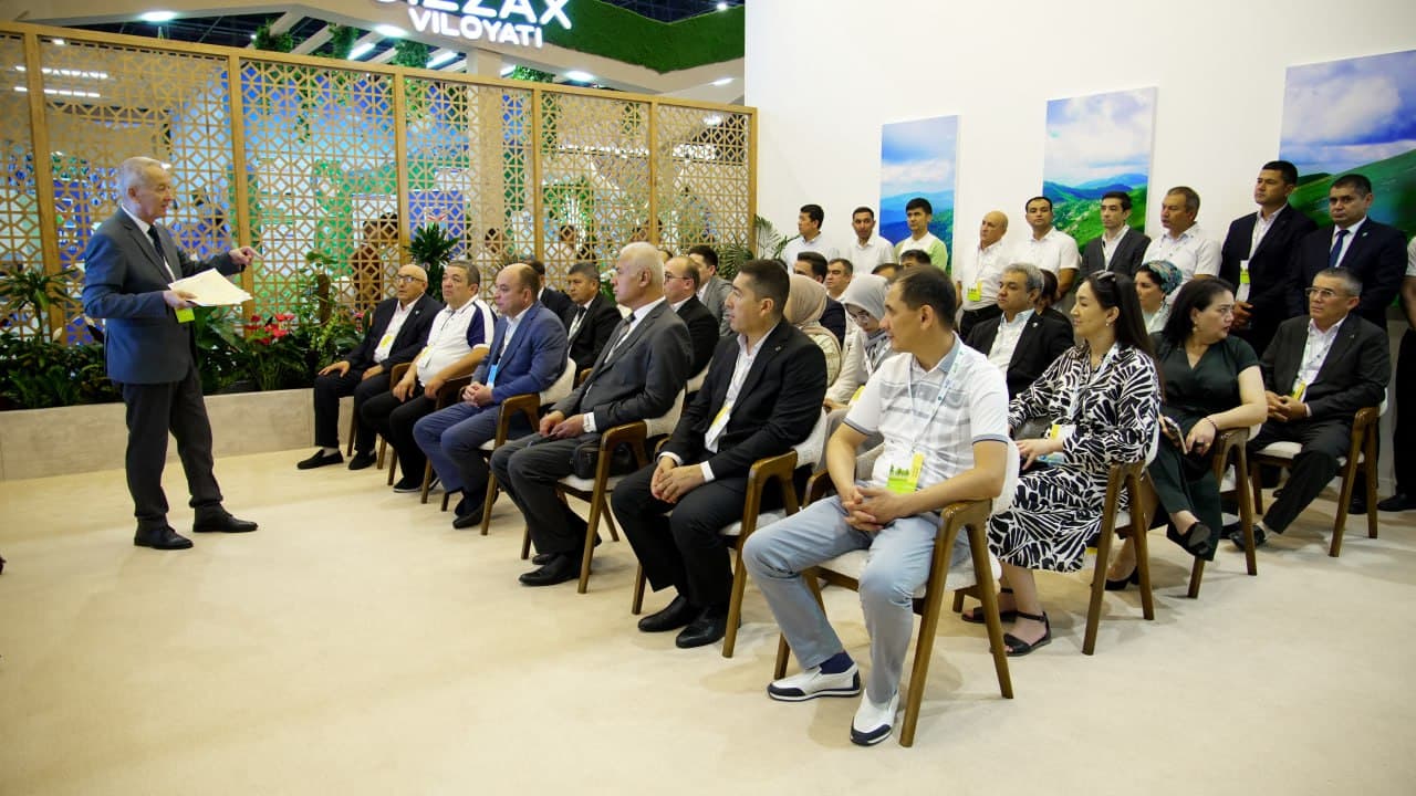 Davlat ekologik ekspertizasi markazi “Eco Expo Central Asia 2025” ko‘rgazmasida 1-o‘rinni egalladi