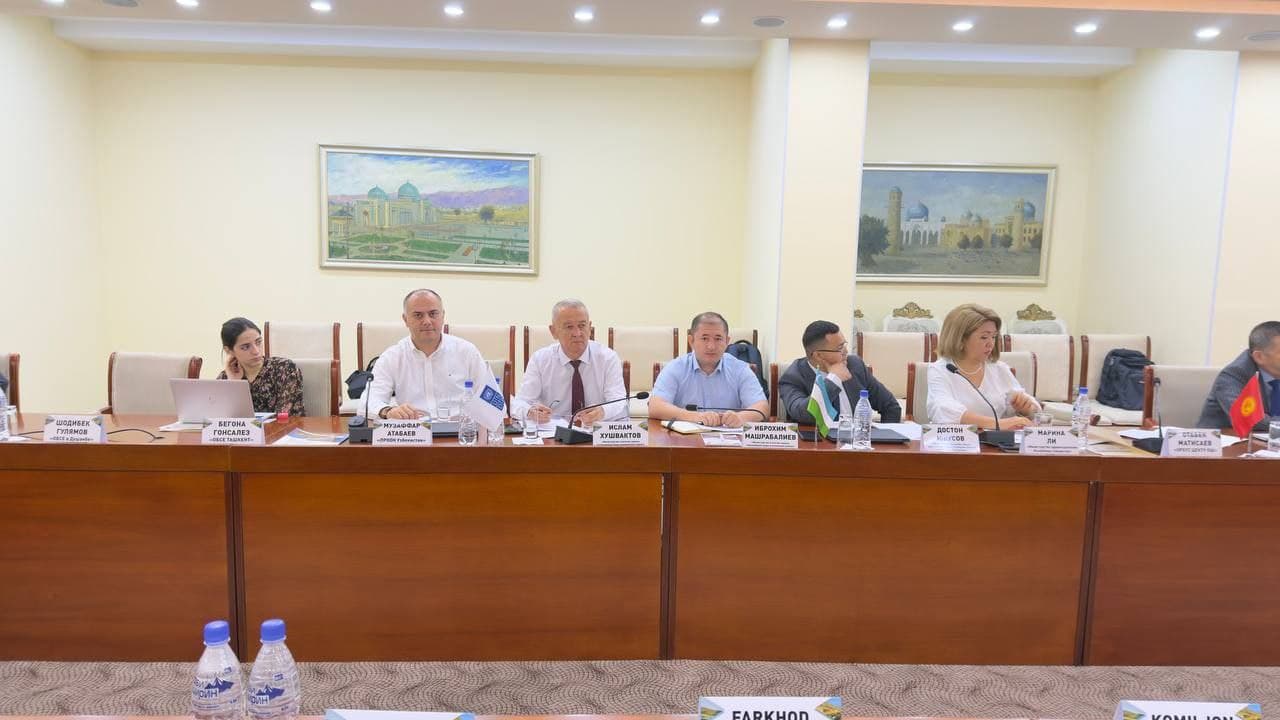 Обсуждается сотрудничество стран Центральной Азии в деятельности Орхусских центров