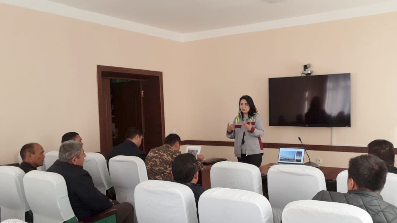 В Сырдарьинской области состоялись общественные слушания по проекту строительства воздушных линий электропередачи