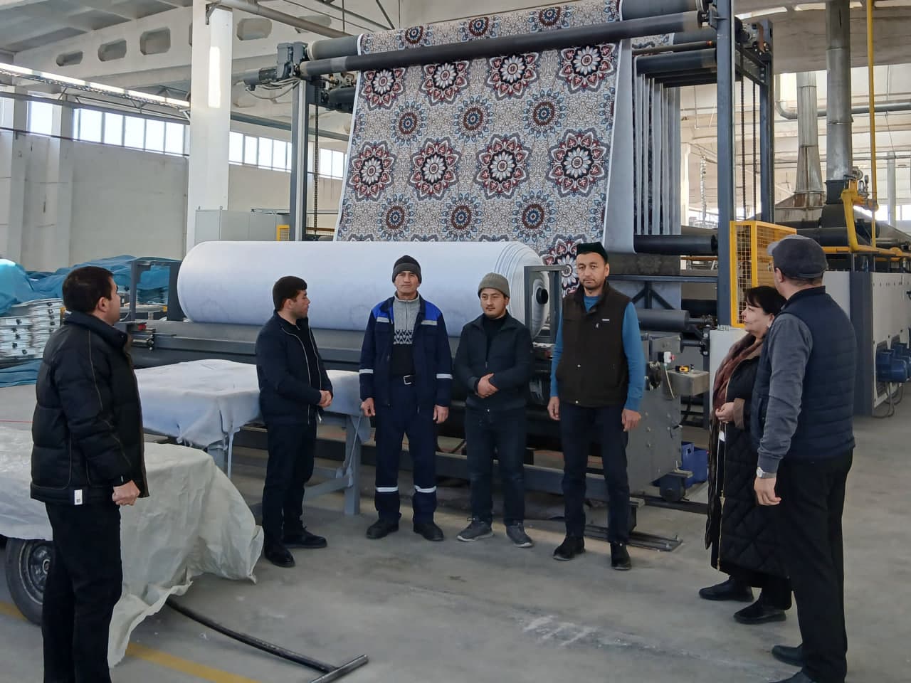 Urgut tumanida gilam ishlab chiqarish sexi bo‘yicha jamoat eshituvi o‘tkazildi