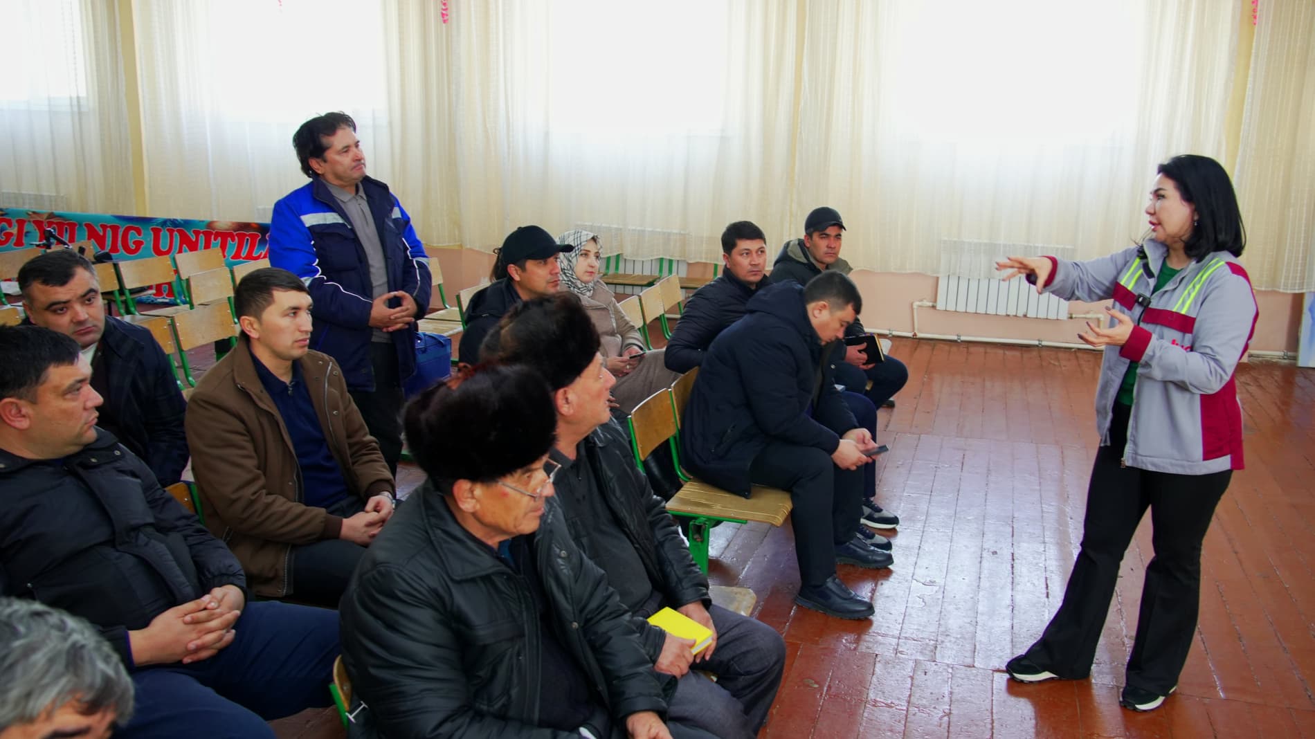 В Наманганской области с общественностью обсужден проект по очистке сточных вод