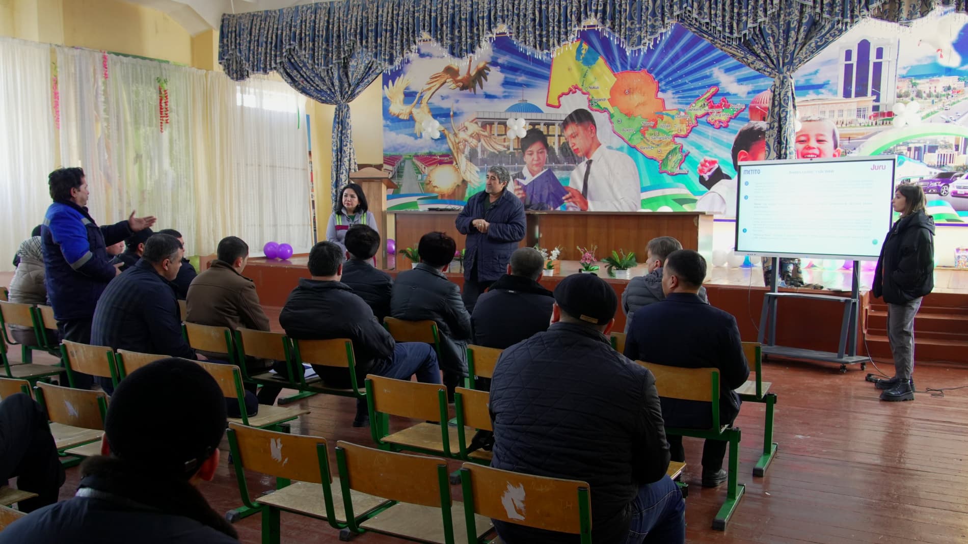 В Наманганской области с общественностью обсужден проект по очистке сточных вод