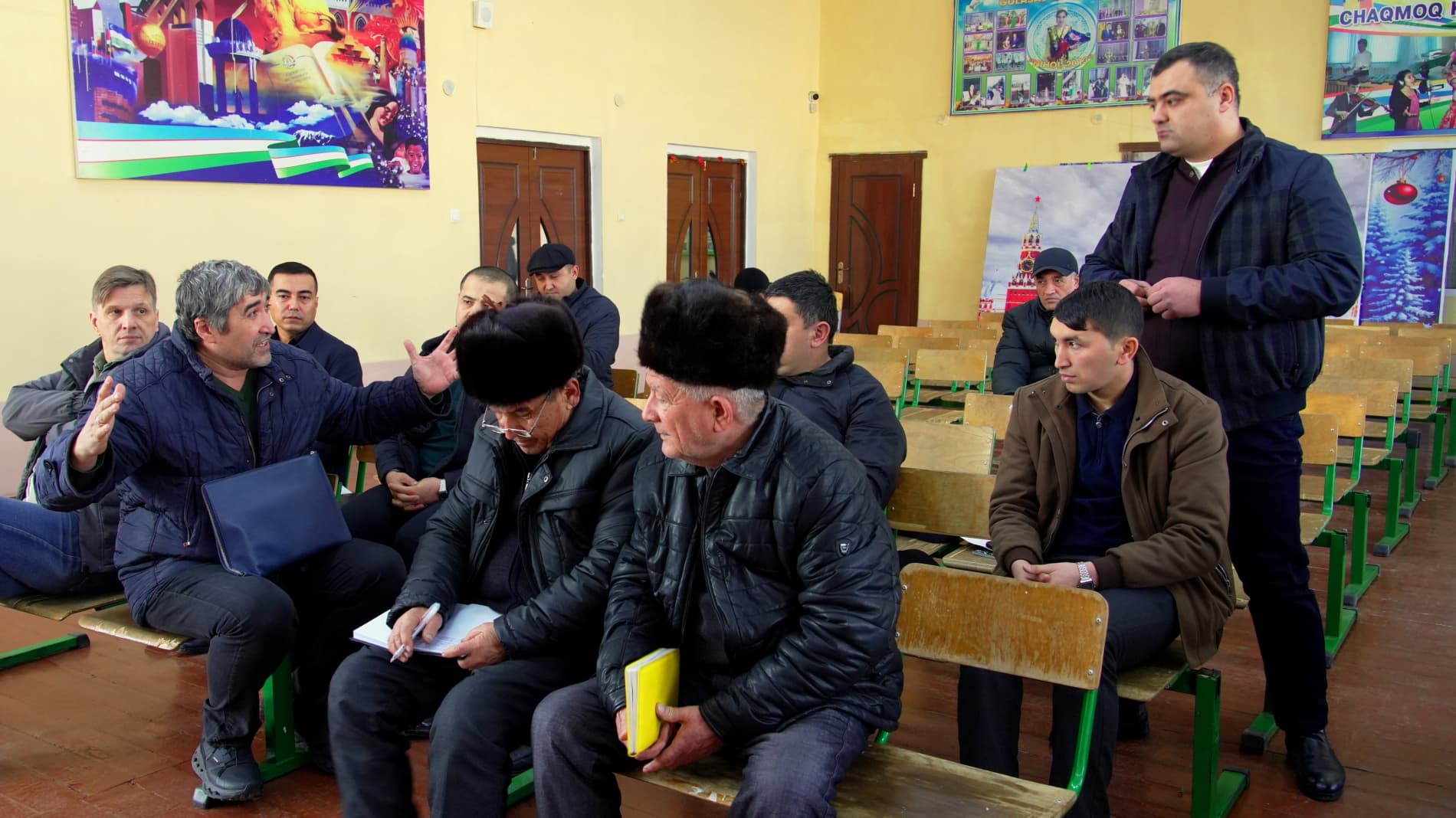 В Наманганской области с общественностью обсужден проект по очистке сточных вод