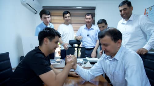 Ekspertiza markazida jismoniy faollik — sog‘lom jamoa garovi