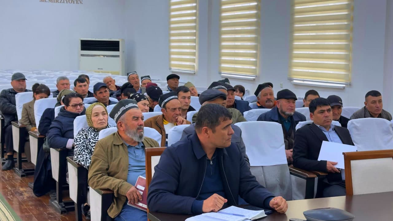 Public hearings on industrial and infrastructure projects held in the Navoi region