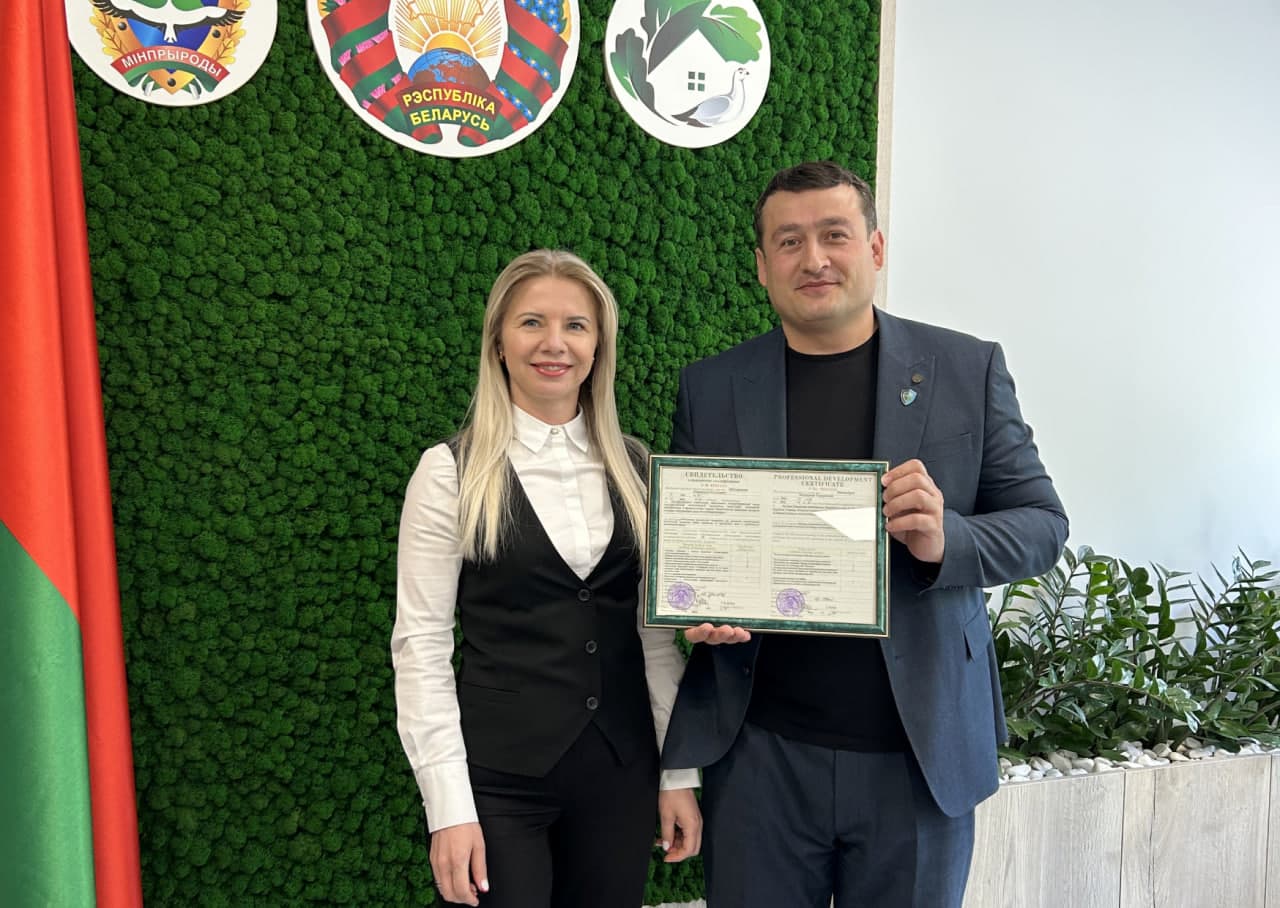 Ekspertlarimiz Belarusda malaka oshirish kurslarini muvaffaqiyatli yakunladi