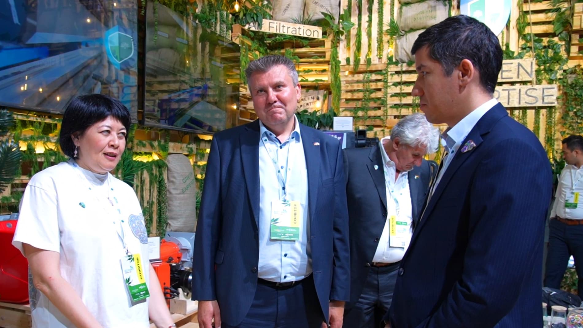 Pavilion of the State Environmental Expertise Center — Second Day at Eco Expo Central Asia 2026