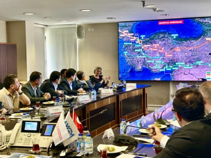 Markaz delegatsiyasi Turkiyaning infratuzilma, transport va energetika tarmoqlarida AMTBni qo‘llash tajribasini o‘rgandi