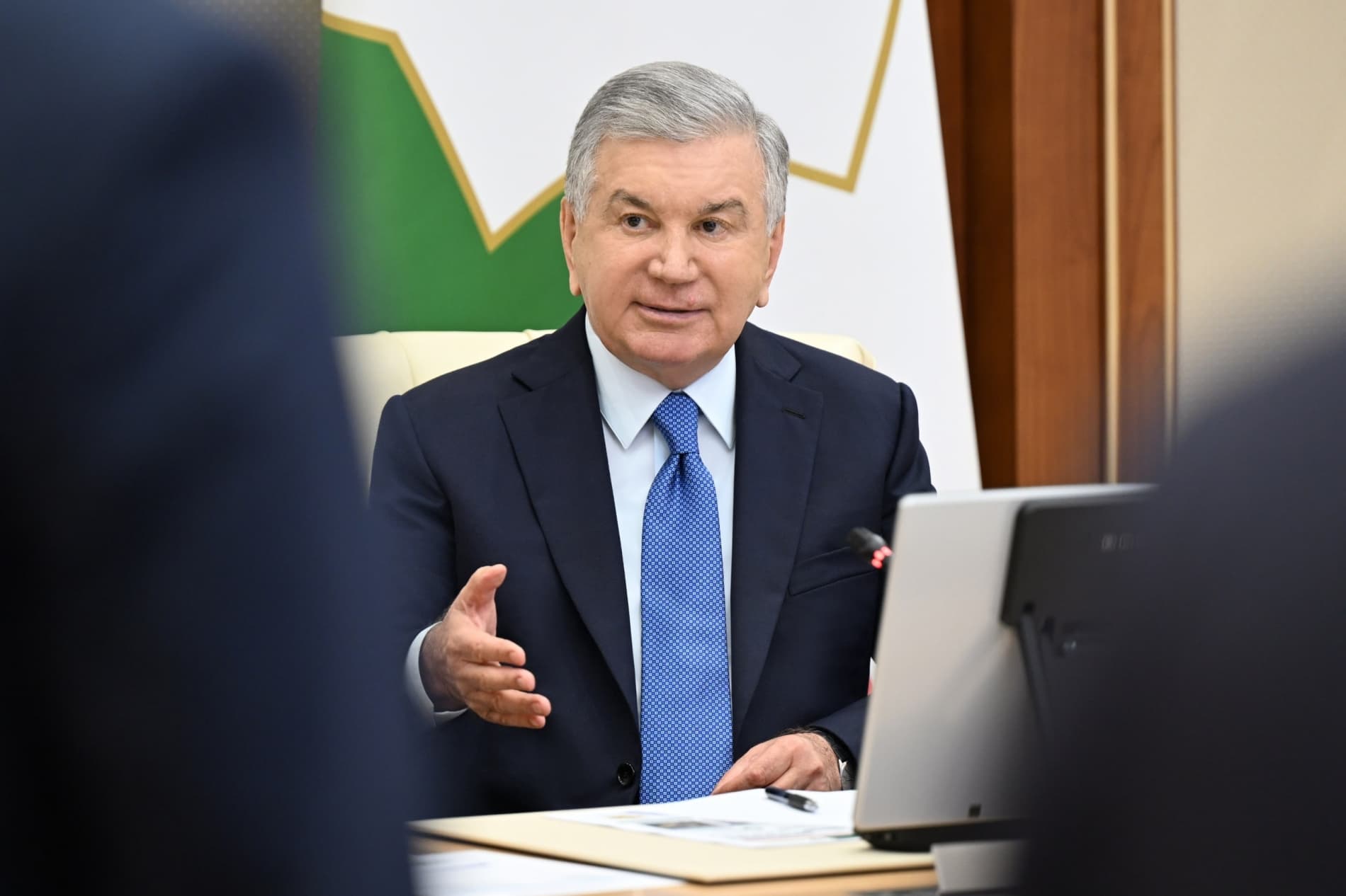 Aziz Abdukhakimov Presented to the President Proposals on Combating Desertification and Implementing the Principles of a Green City