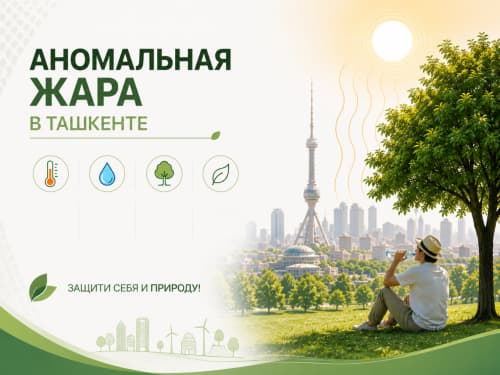 Берегите себя и зелёные насаждения в период аномальной жары!