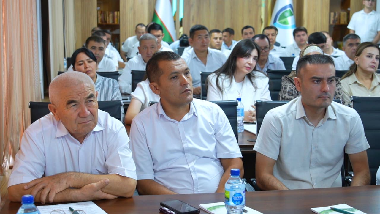 Atrof-muhitga taʼsirni baholashning yangi mexanizmlari bo‘yicha seminar-trening o‘tkazilmoqda