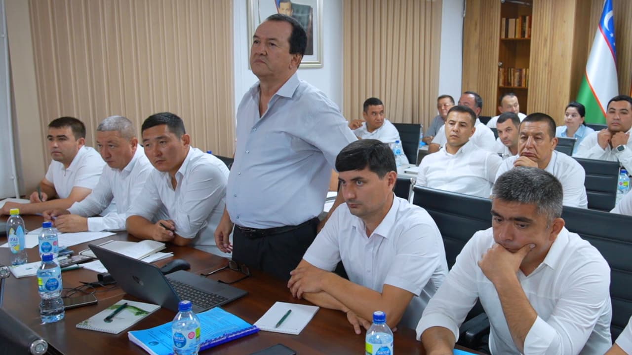 Atrof-muhitga taʼsirni baholashning yangi mexanizmlari bo‘yicha seminar-trening o‘tkazilmoqda