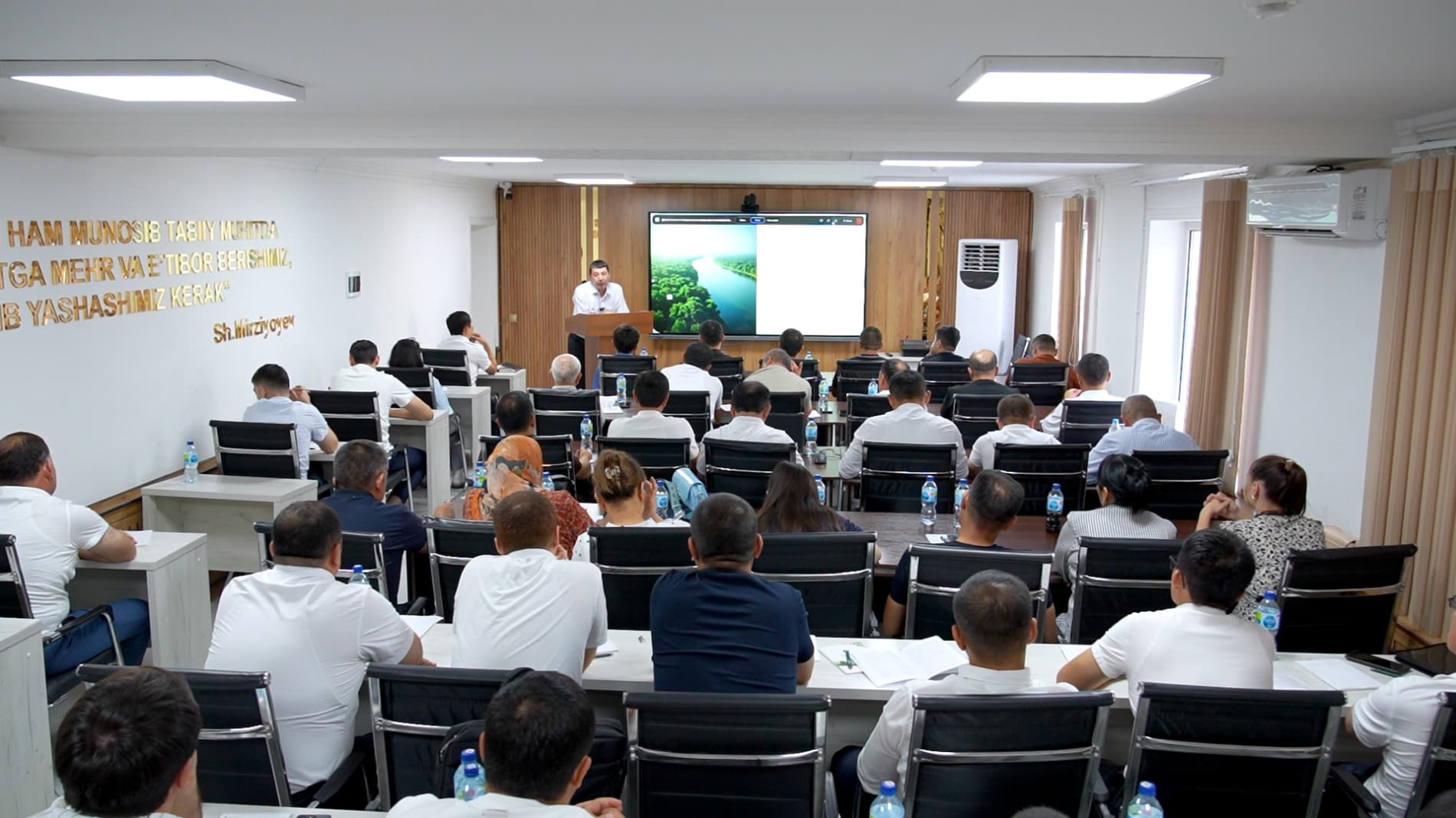 Atrof-muhitga ta’sirni baholashning yangi mexanizmlari bo‘yicha seminar davom etmoqda