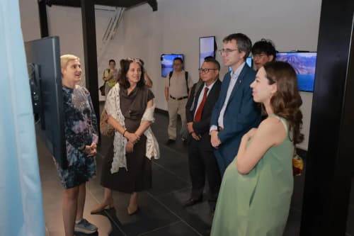 "ARTepa" galereyasida "O‘zaro oqimlar" nomli ko‘rgazma ochildi