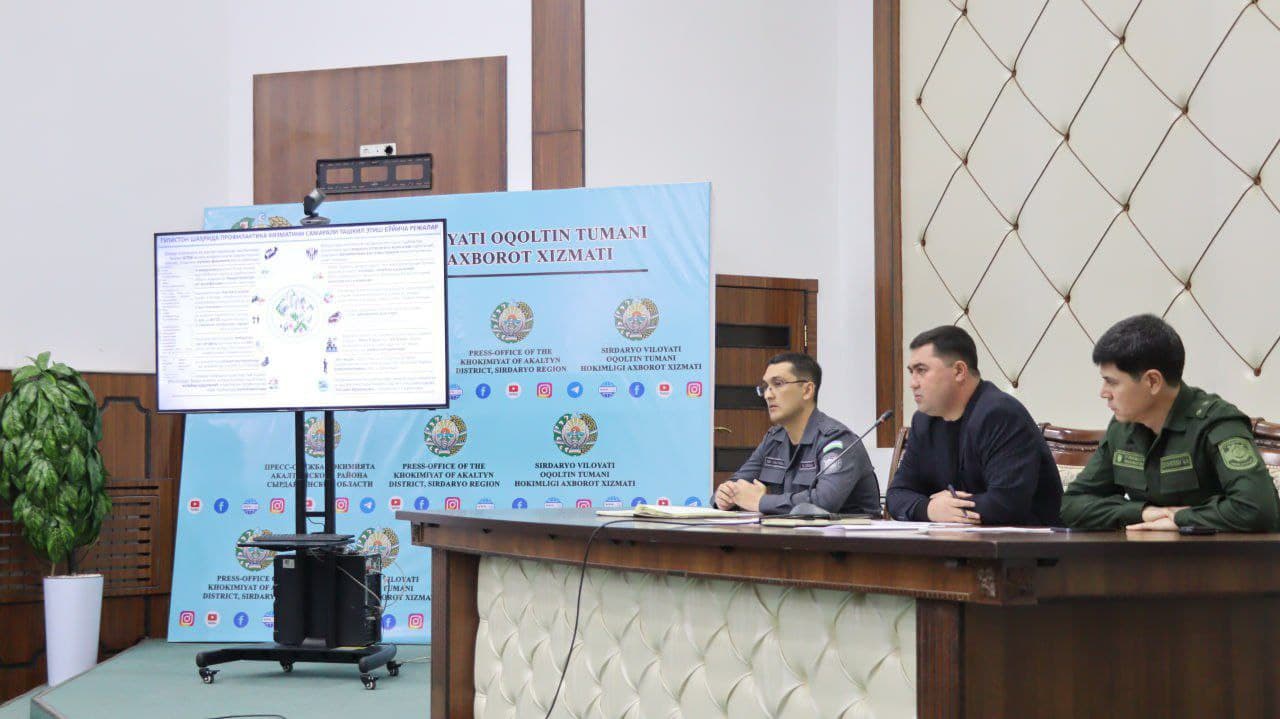 Oqoltin tumani hokimi Xusnitdin Suvonov rahbarligida korrupsiyaning oldini olish, shaffoflikni oshirish hamda davlat organlari faoliyatida ochiqlik tamoyillarini kuchaytirishga qaratilgan navbatdagi yig‘ilish bo‘lib o‘tdi