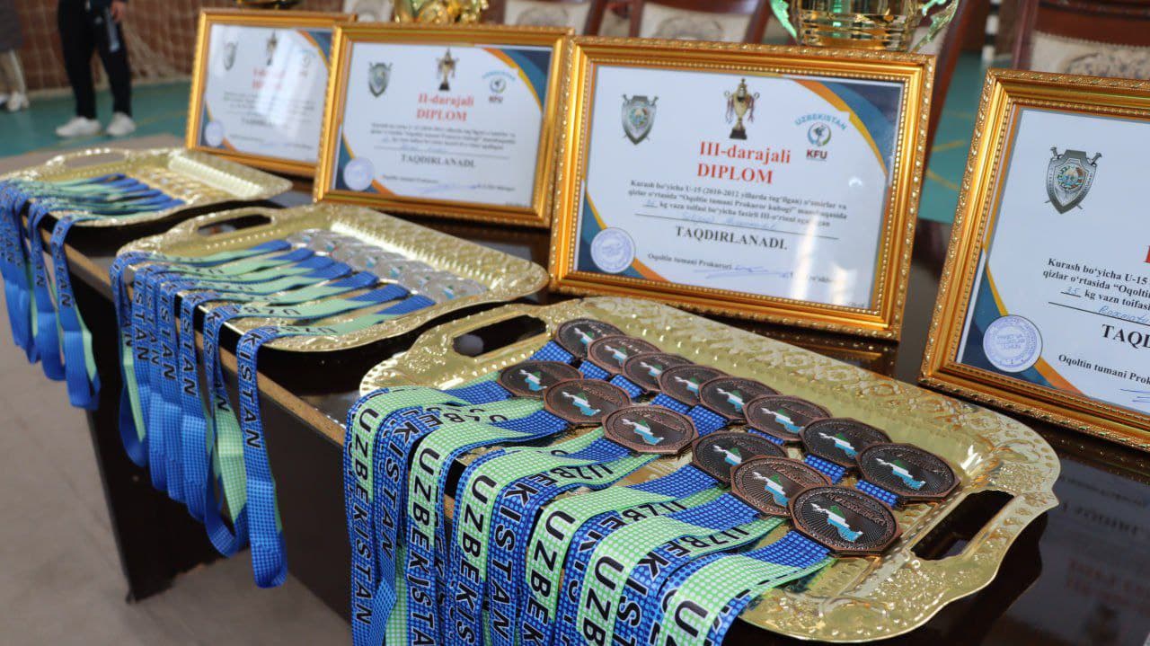 Kurash bo‘yicha “Prokuror kubogi” musobaqasi o‘tkazildi