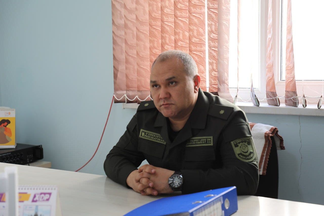 Oqoltin tumanida jinoyatchilikni barvaqt oldini olish borasidagi ishlar o‘rganildi