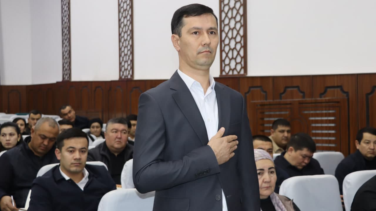 Egamov Ozodjon Xamzayevich