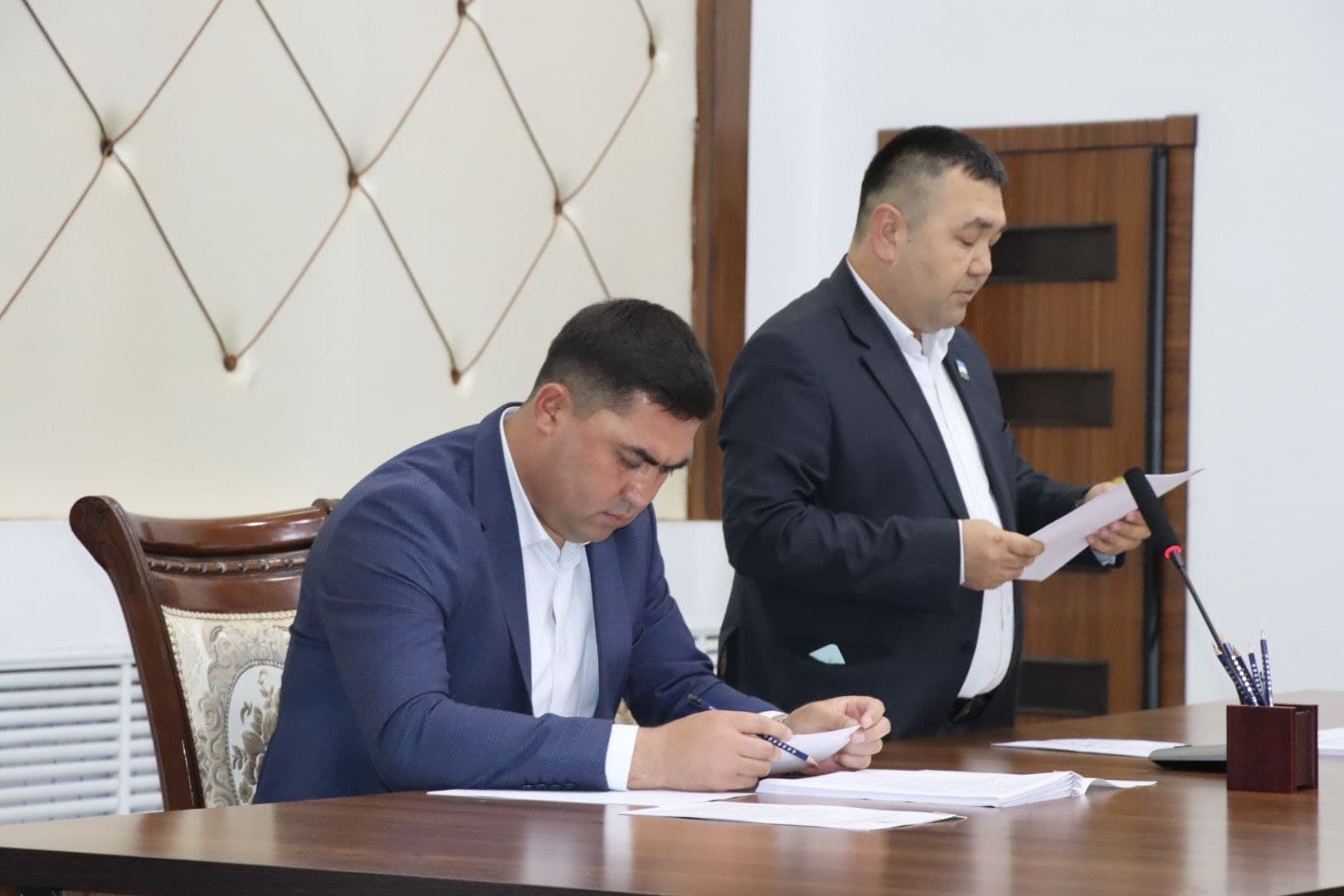Xalq deputatlari Oqoltin tumani Kengashining navbatdagi sessiyasi bo‘lib o‘tdi