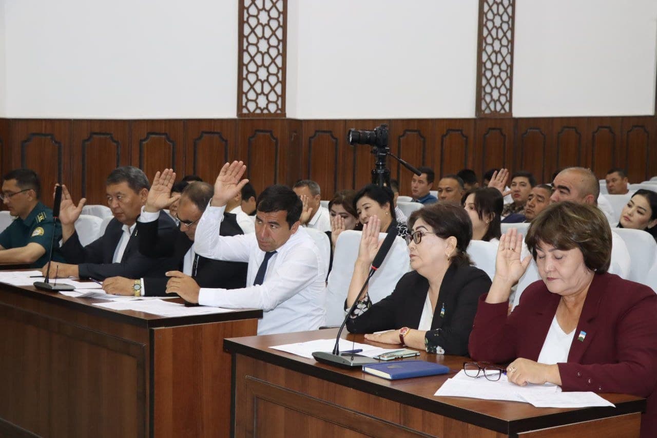 Xalq deputatlari Oqoltin tumani Kengashining navbatdagi sessiyasi bo‘lib o‘tdi