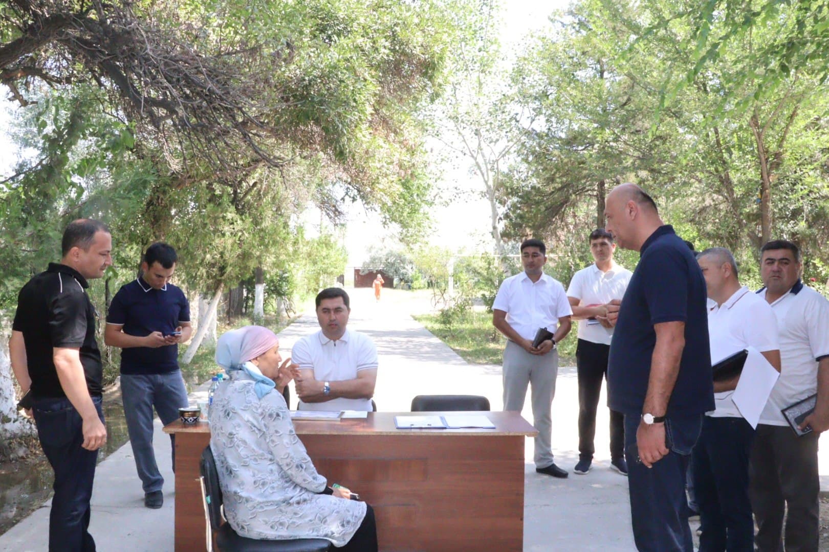 Bo‘ston mahallasida sayyor qabul o‘tkazildi
