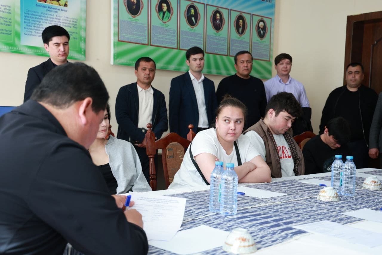 Guliston shahrida «Rahbar va yoshlar uchrashuvi» bo‘lib o‘tdi