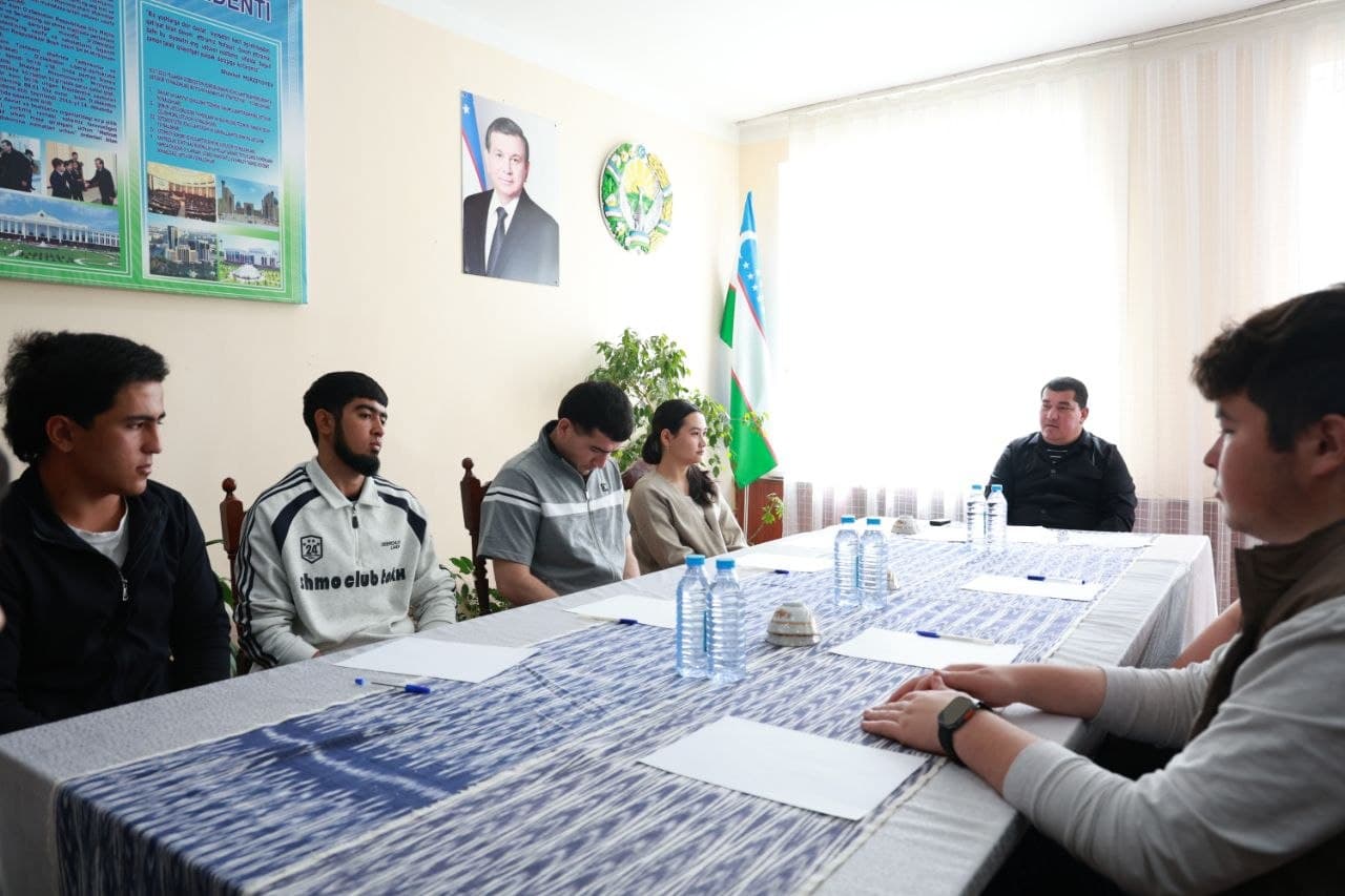 Guliston shahrida «Rahbar va yoshlar uchrashuvi» bo‘lib o‘tdi