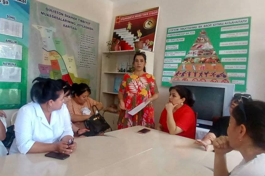 Aholi o‘rtasida sog‘lom turmush tarzini keng targ‘ib etish maqsadida profilaktik tadbirlar amalga oshirildi