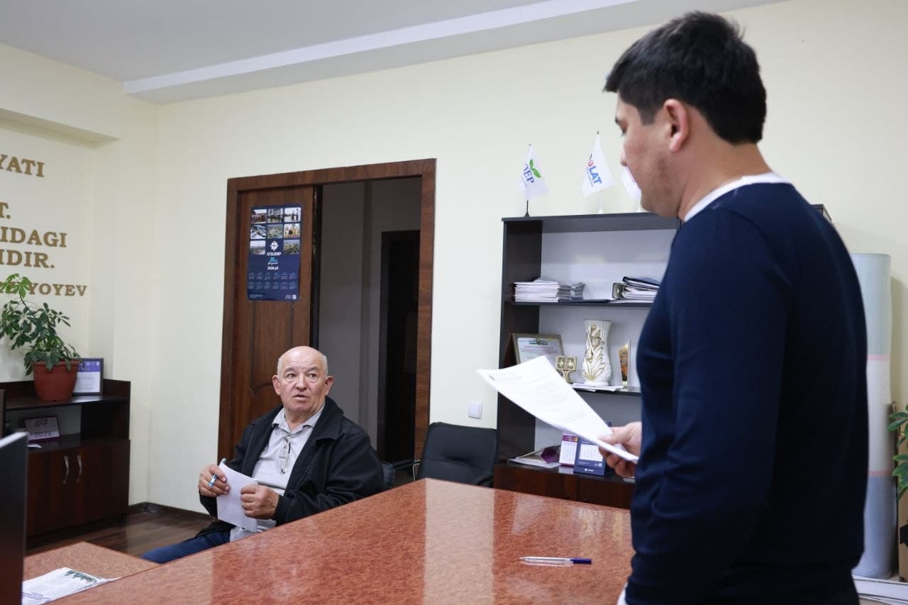 «Amalga oshirilayotgan islohotlar va yangiliklar: Sohada joriy etilayotgan yangi yondashuvlar, o`zgarishlar» mavzusida matbuot anjumani bo'lib o'tdi