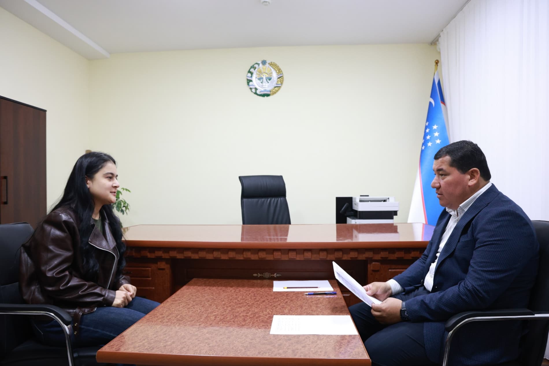 Guliston shahrida hokim va yoshlar uchrashuvi bo‘lib o‘tdi