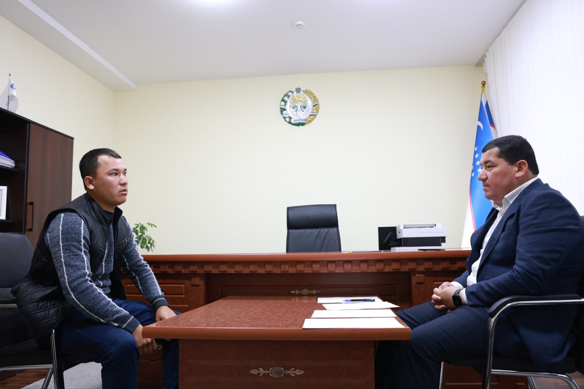 Guliston shahrida hokim va yoshlar uchrashuvi bo‘lib o‘tdi