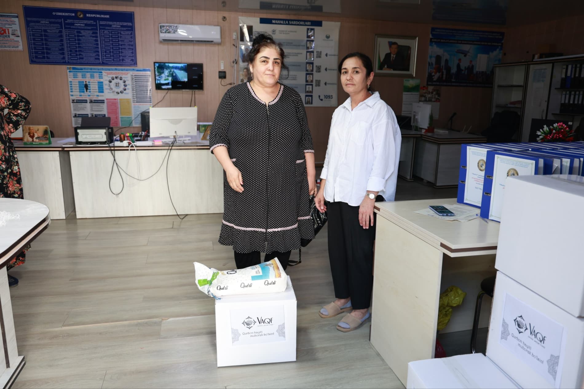 Qurbon hayiti munosabati bilan ehtiyojmand, o‘zgalar parvarishiga muhtoj bo‘lgan keksalar hamda imkoniyati cheklangan fuqarolar holidan xabar olinmoqda