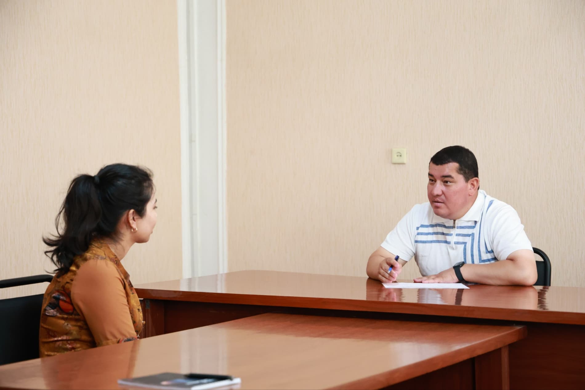 Guliston shahrida hokim va yoshlar uchrashuvi bo‘lib o‘tdi
