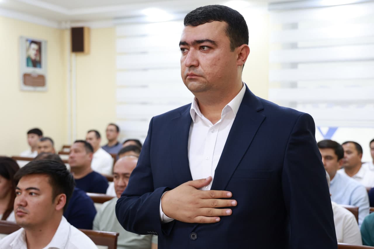 Guliston shahri hokimiga o'rinbosar tayinlandi