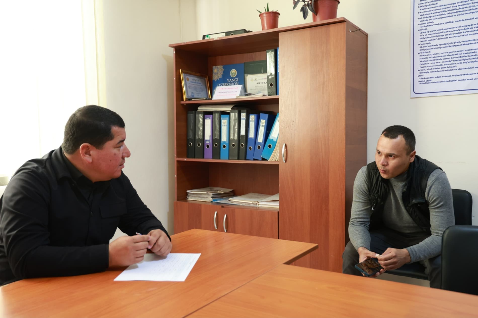 Guliston shahrida hokim va yoshlar uchrashuvi bo‘lib o‘tdi