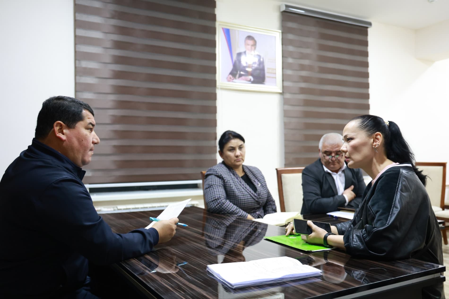Guliston şahrida navbatdagi fuqarolar qabuli bölib ötdi