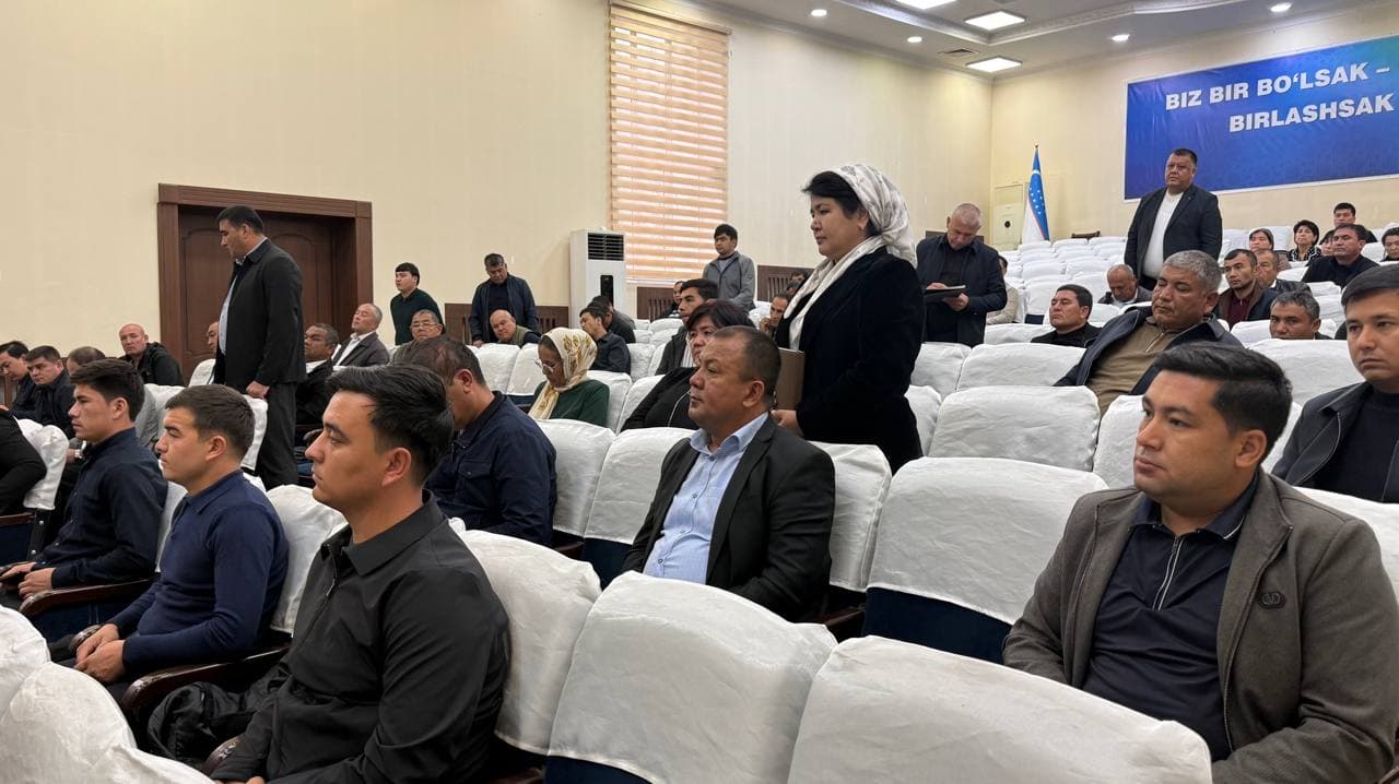 Ulug‘norda “Hokimlik soati” yig‘ilishi o‘tkazildi