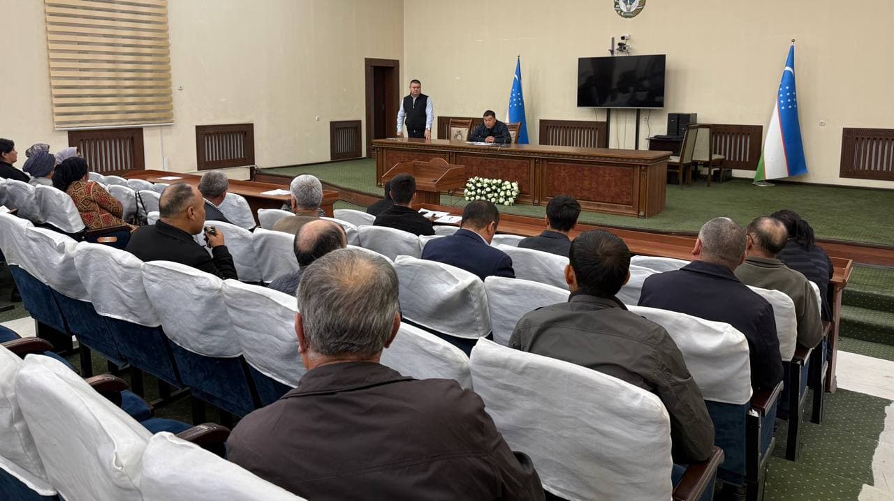 “Hokimlik soati” yig‘ilishi bo‘lib o‘tdi