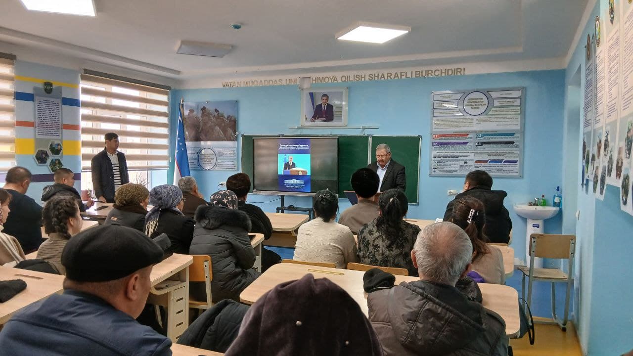 Prezident Murojaatnomasi va “O‘zbekiston – 2030” strategiyasi ijrosi joylarda