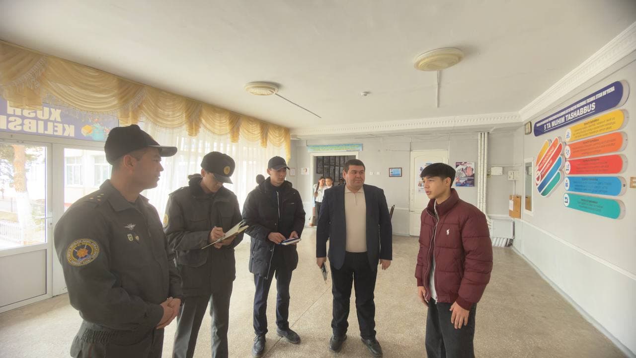 Yoshlar holati joyiga chiqib o‘rganilmoqda