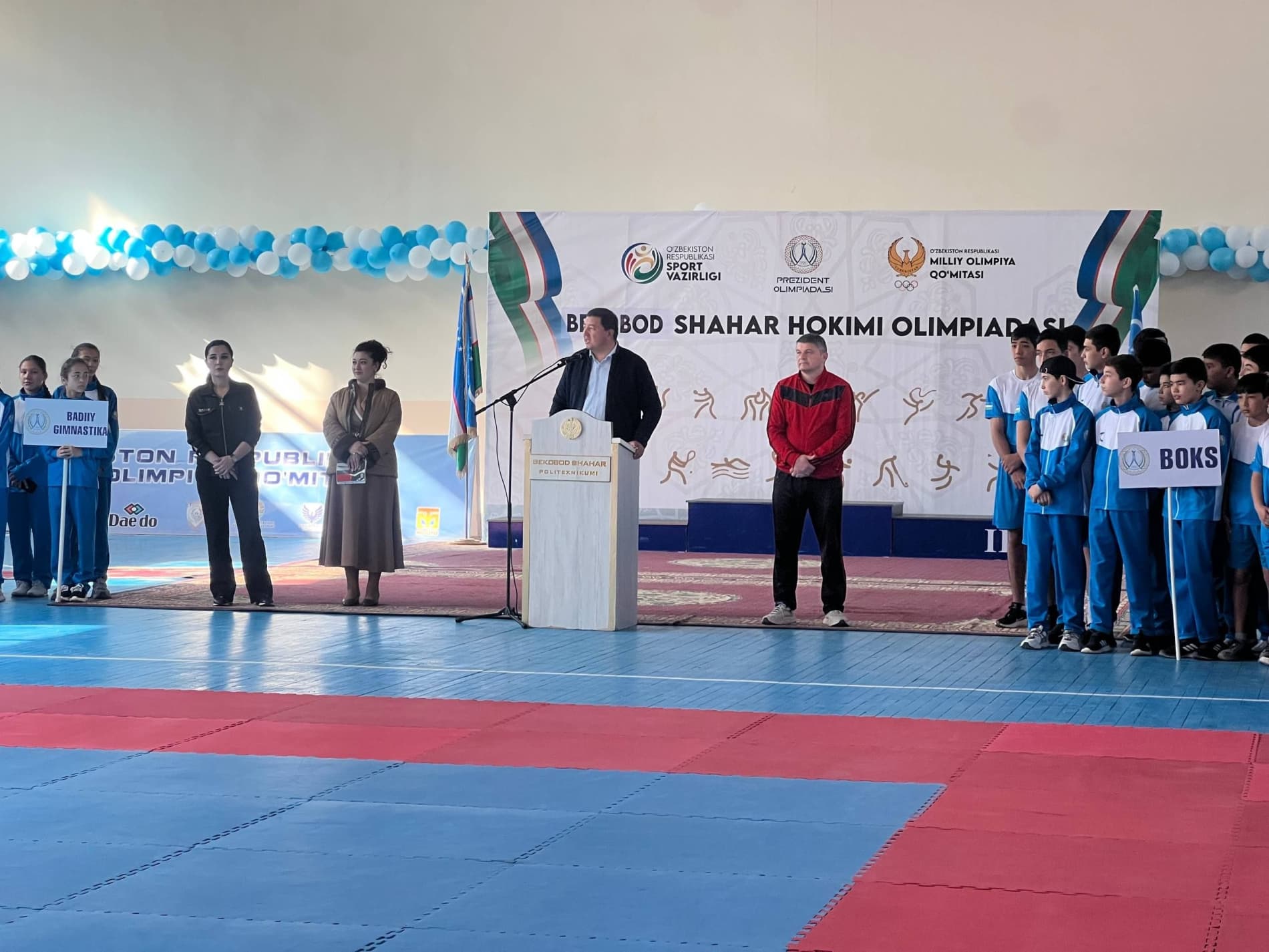 Bugun Yoshlik sport majmuasida “Yangi O‘zbekiston Olimpiya cho‘qqilari” hamda “Prezident Olimpiadasi” sport musobaqalarining 2026-yilgi mavsumiga tantanali ravishda start berildi