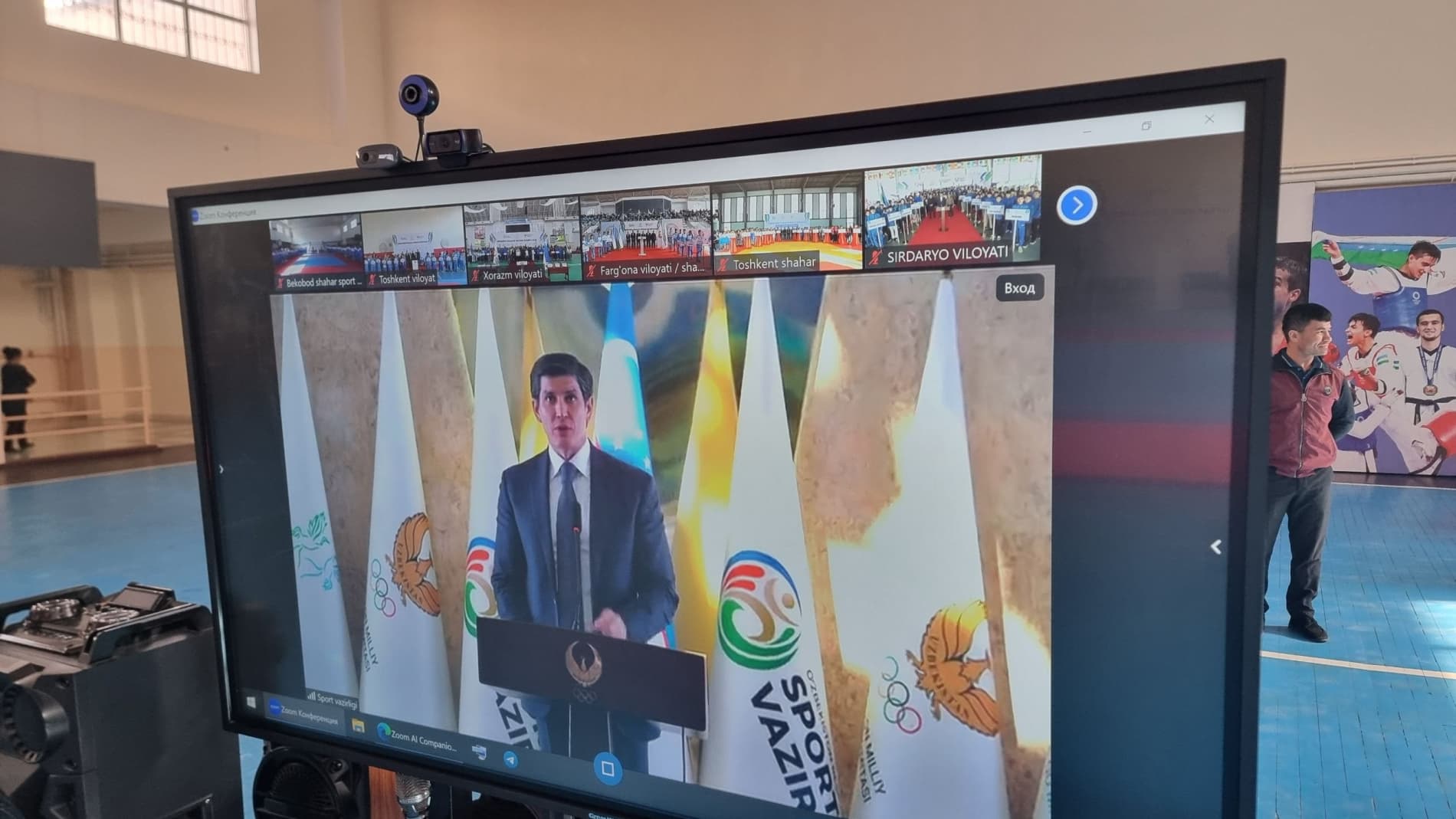 Bugun Yoshlik sport majmuasida “Yangi O‘zbekiston Olimpiya cho‘qqilari” hamda “Prezident Olimpiadasi” sport musobaqalarining 2026-yilgi mavsumiga tantanali ravishda start berildi